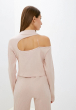 Женский лонгслив Reebok YOGA RIB LONG SLEEVE