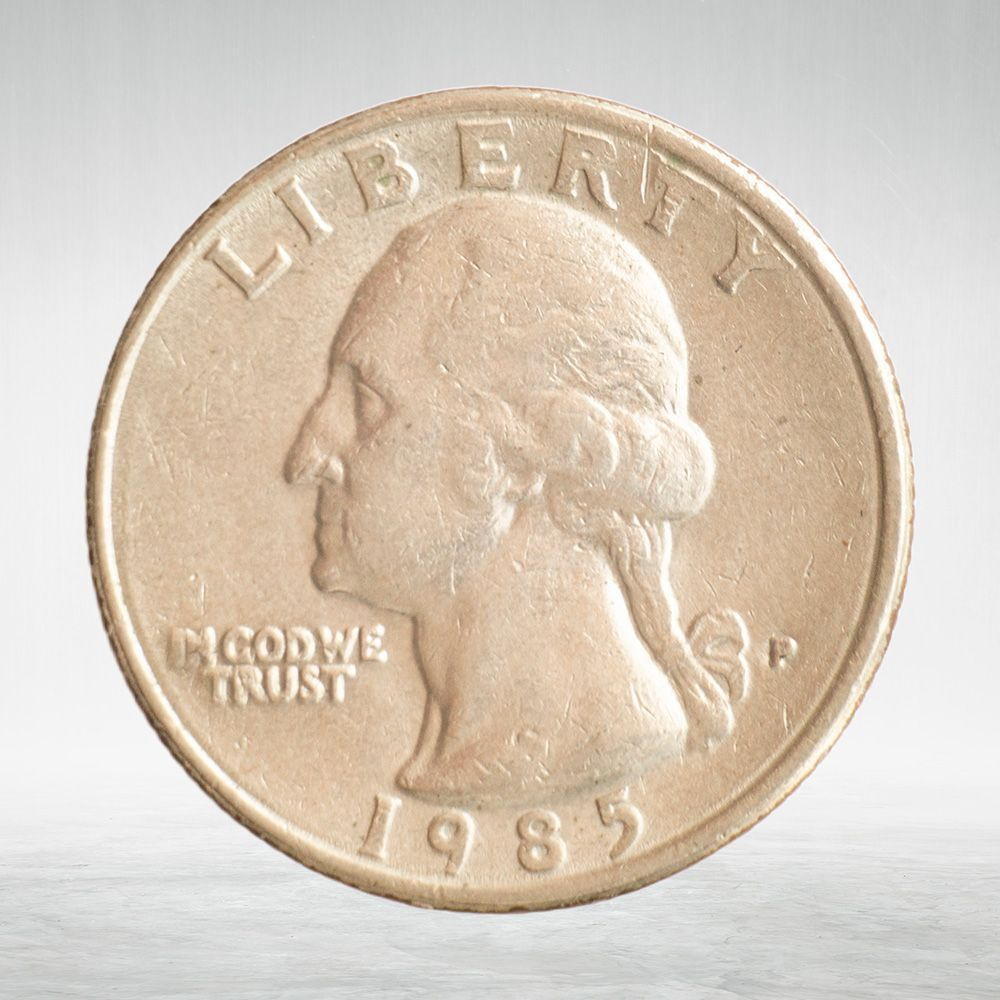 USA, ¼ Dollar, 1985 - Washington Quarter (P), XF