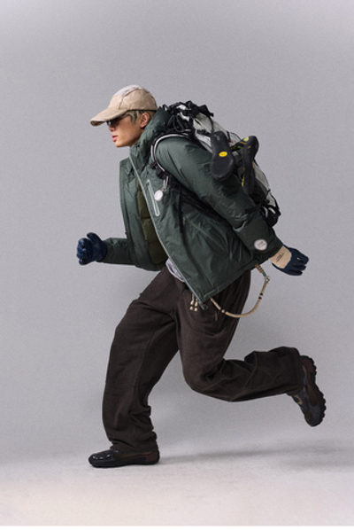 Брюки Nothomme Monterest Outdoor Mountain-Inspired Fleece Straight Pants