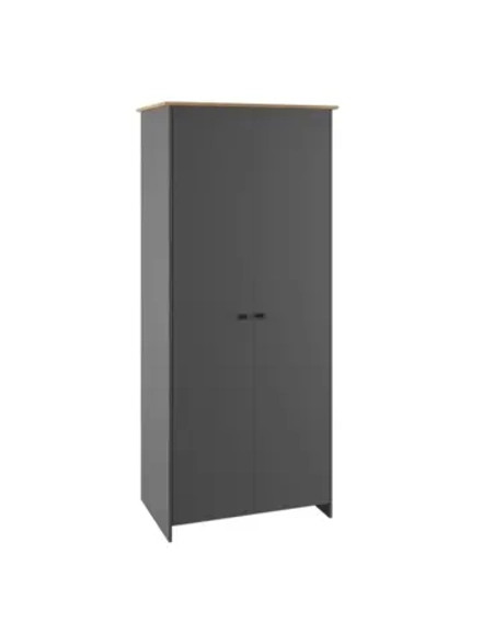 Шкаф для одежды распашной Графит 95;4х52;3х210 см