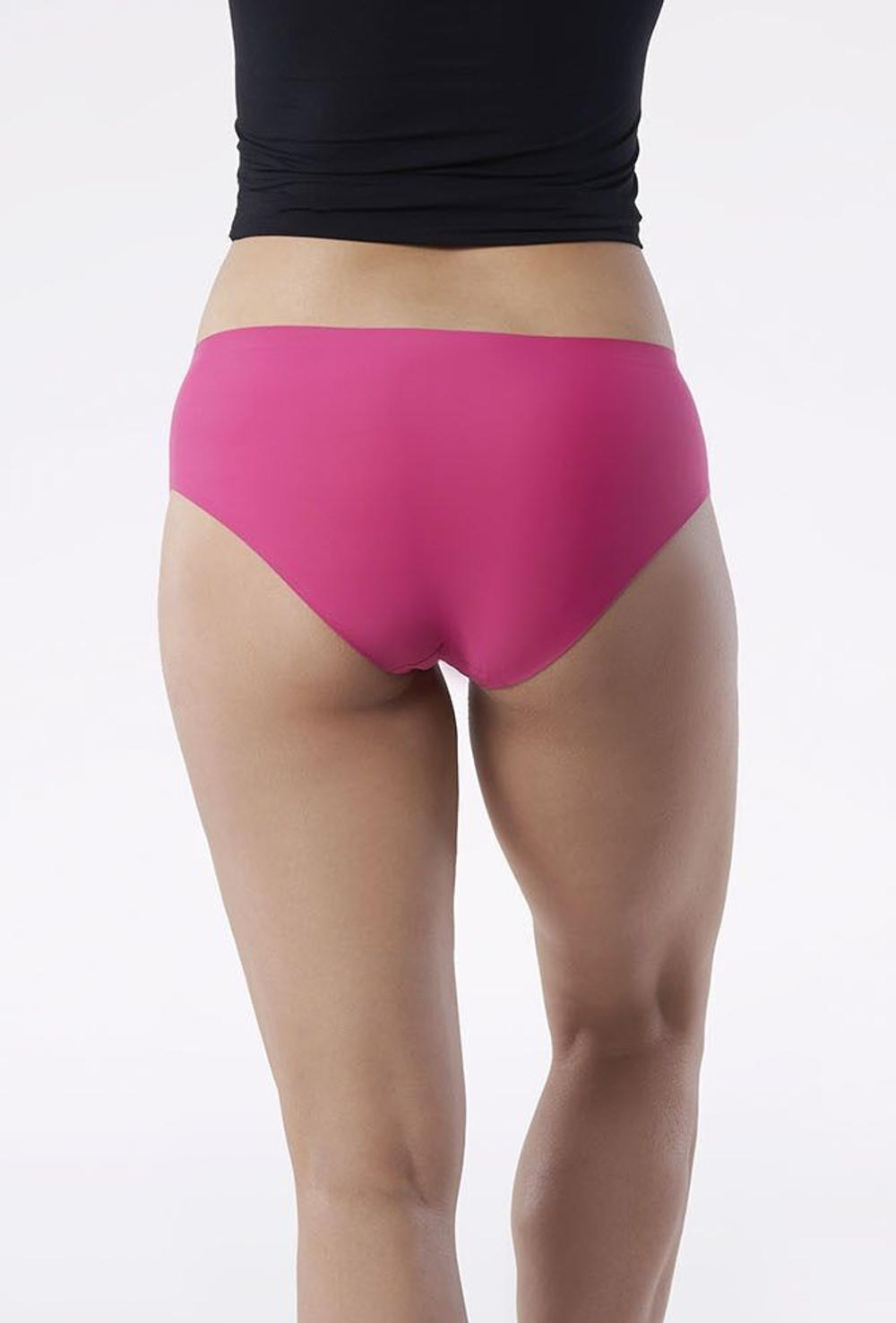 Бесшовные трусики-слипы Simple (Размер: S) (Цвет: кофейный)