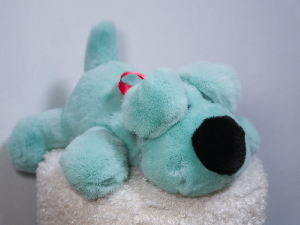 Собака Шанель гигантская (мятный/тиффани)