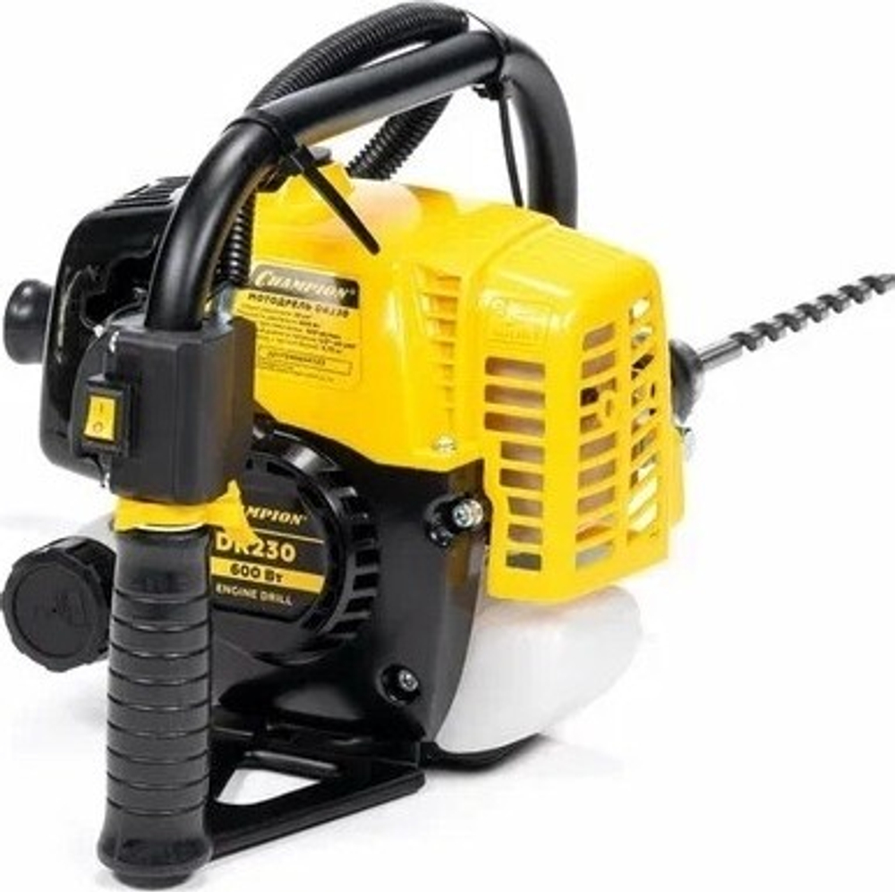 Бензобур CHAMPION DR230 с патроном