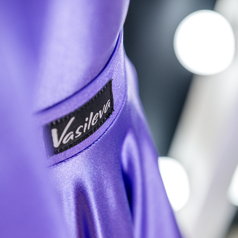 Gracia 9-02-01-B | Рейтинговое платье для спортивных бальных танцев | Vasileva Dance