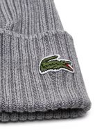 хлопковая шапка Lacoste - серый(RB0001)