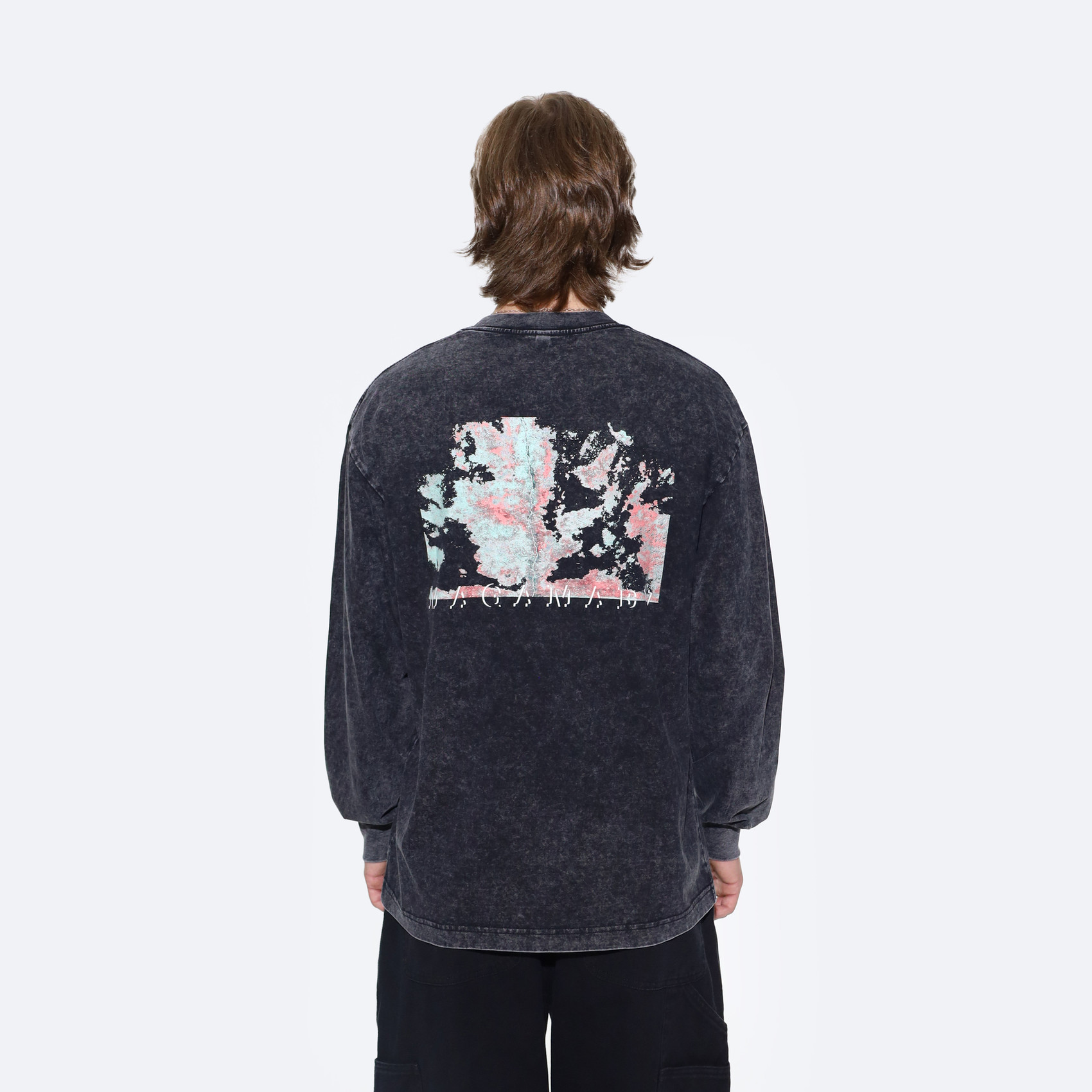 Лонгслив Magamaev Crack Longsleeve (black) артикул: - купить в магазине Дайс