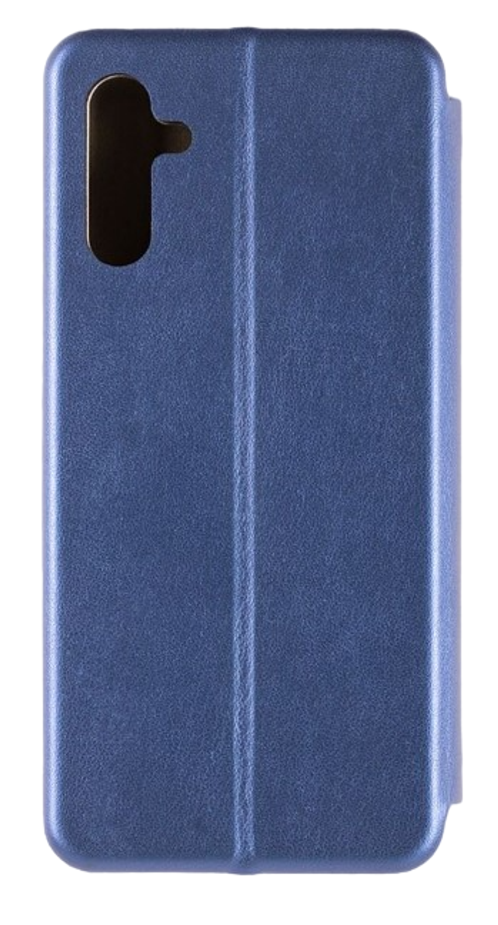 Чехол книжка Samsung A04s с силиконовой вставкой синий Zibelino