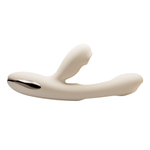 Хай-тек вибратор с таппингом и вакуумом Angela - 21,8 см.