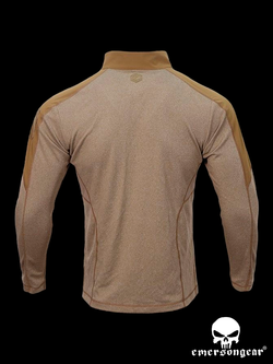 Лонгслив EmersonGear Blue Label Hunter Long Sleeve Polo (EMB9587-KH). Хаки