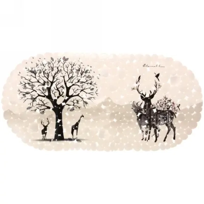 Коврик в ванну 69х35"Саванна»