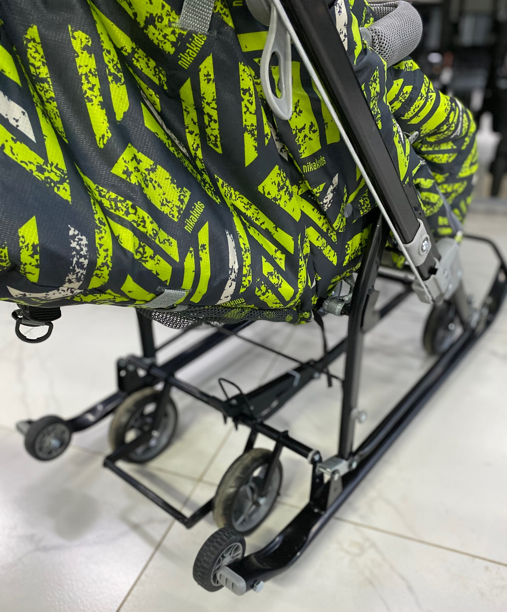 Коляска комбинированная «Ника Детям 7-8SK» лимонный (арт. НД7-8SК/4)