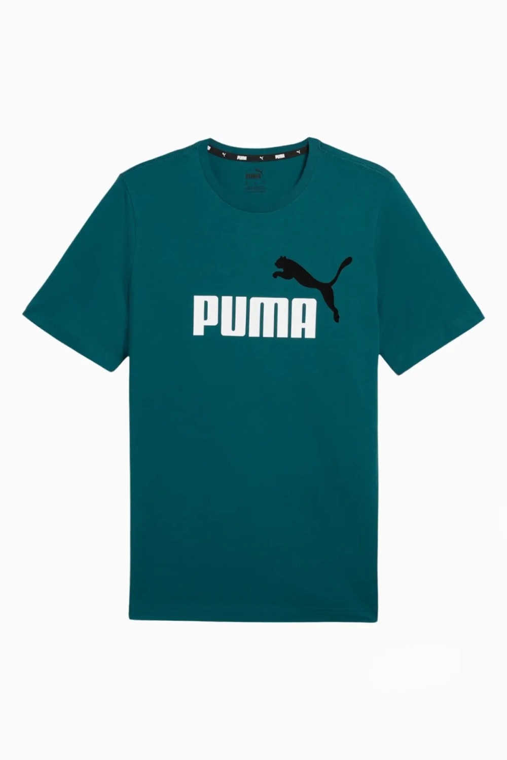 Футболка Puma Essentials Logo - зеленый