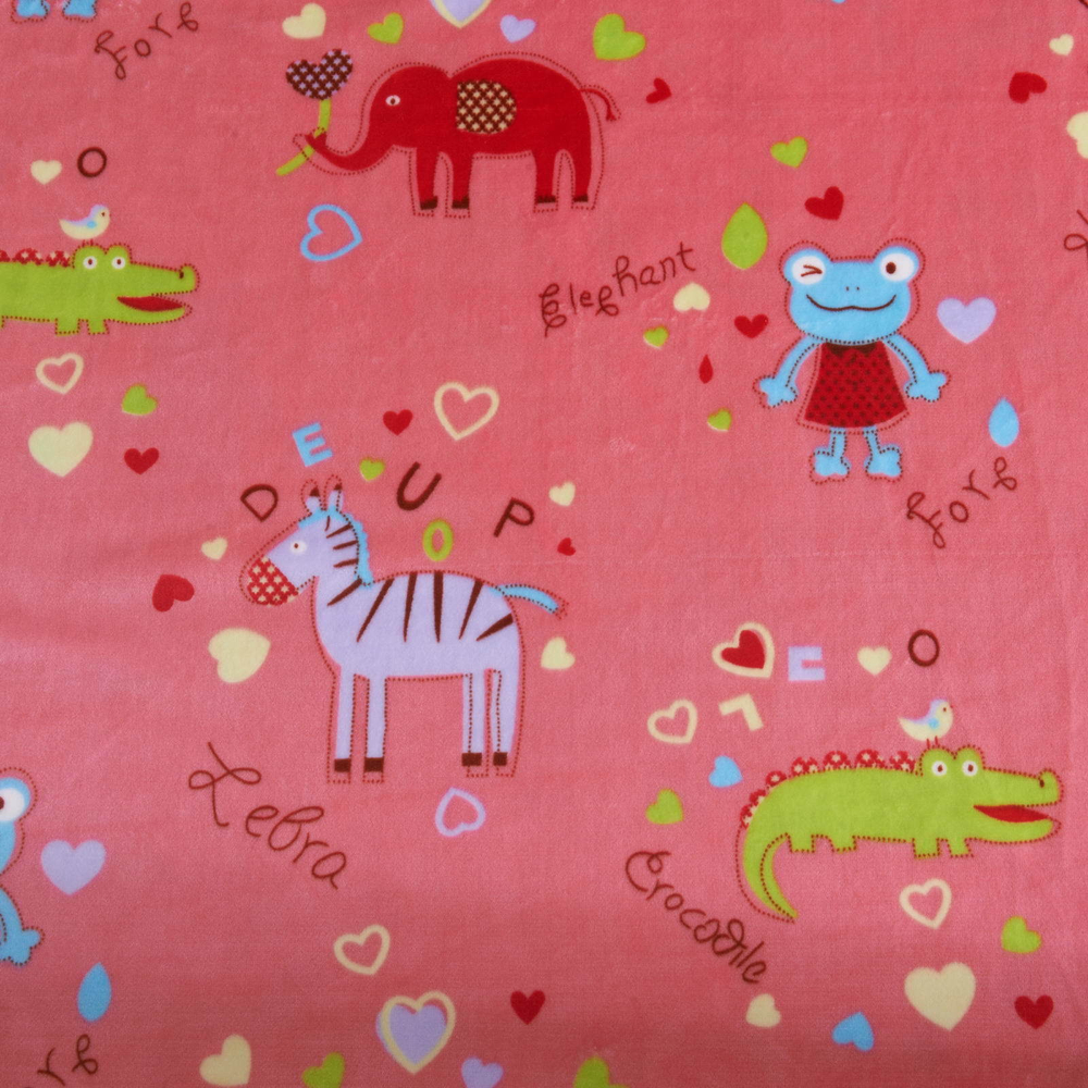 Плед 100х140 Sofi De MarkO Бобби светло-розовый