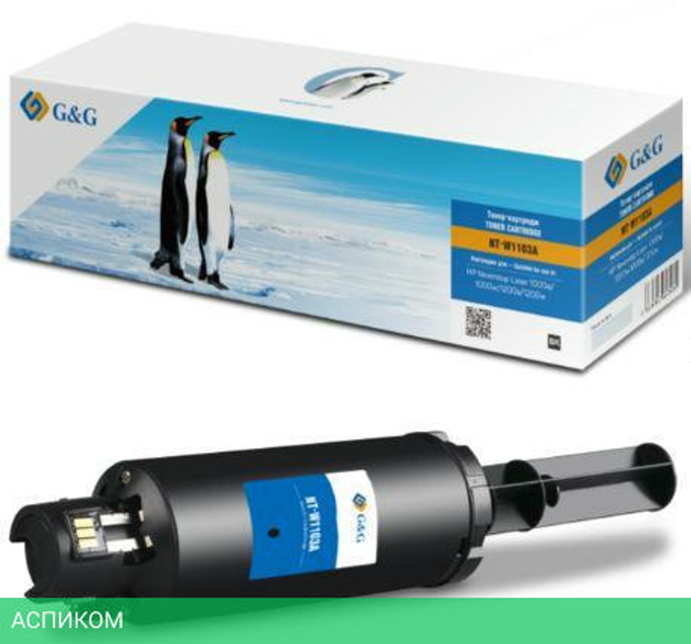 Картридж G&G GG-W1103A черный