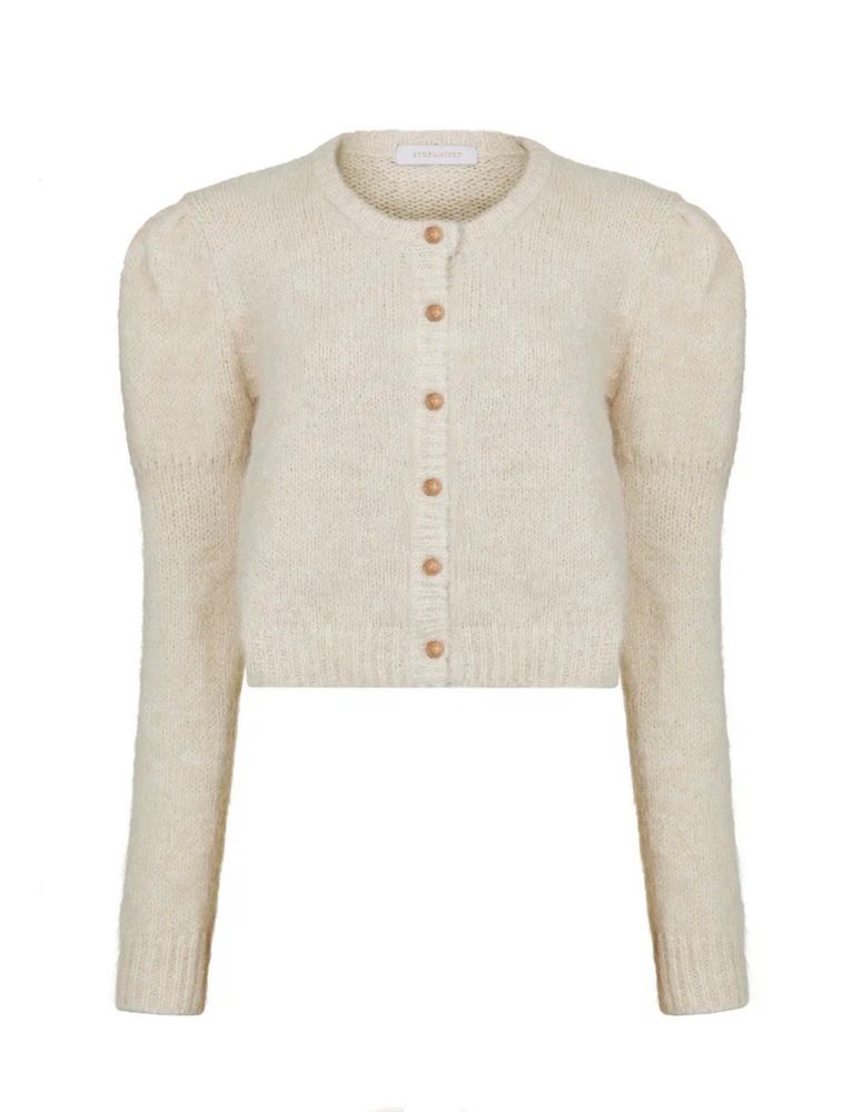 Жакет укороченный с перьями на рукавах, бирюзовый