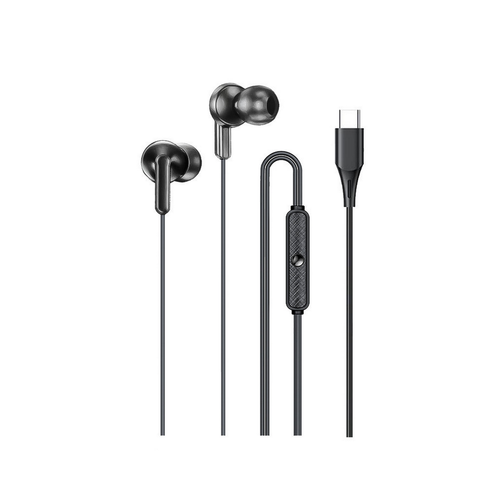 Наушники проводные Awei PC-25T Type-C с микрофоном