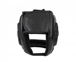 Шлем боксерский с бампером Pro Full Protection Boxing Headgear черный adiBHGF01