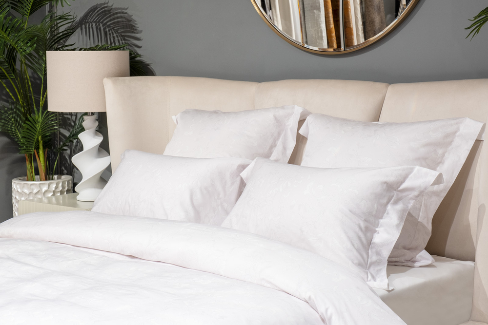 Простыня 270х280 Garda Decor белая