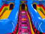 Коммерческий надувной батут «Парк развлечений» 10*6*6 м