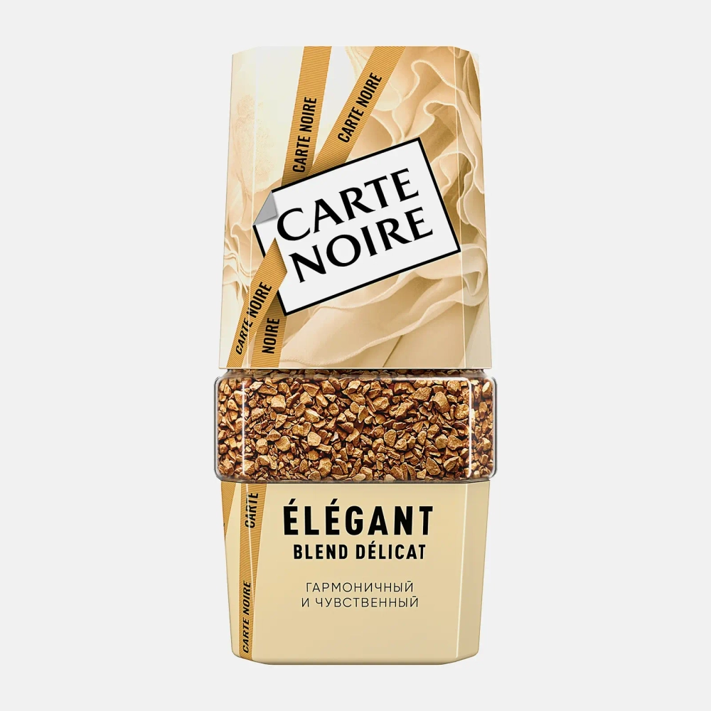 Кофе растворимый Carte Noire Elegant натуральный сублимированный 95г
