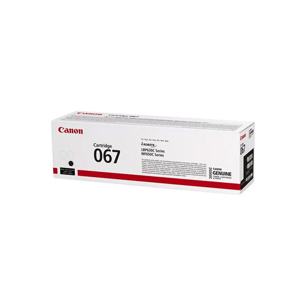 Картридж Canon 067BK (5102C002) для LBP631/633/MF651/655/657 черный