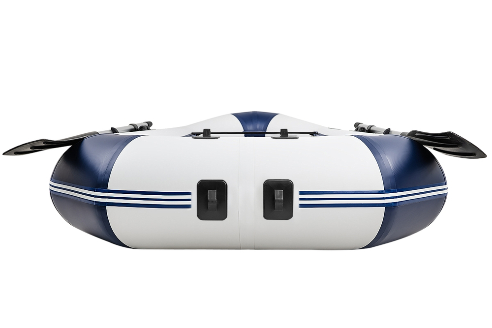 Броня-260 M белый-синий (лодка ПВХ с усилением)