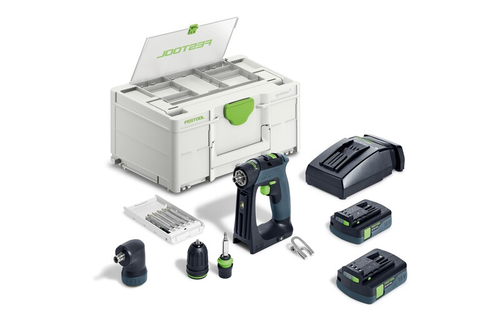 Аккумуляторная дрель-шуруповёрт CXS 18 C 3,0-SET FESTOOL 576884