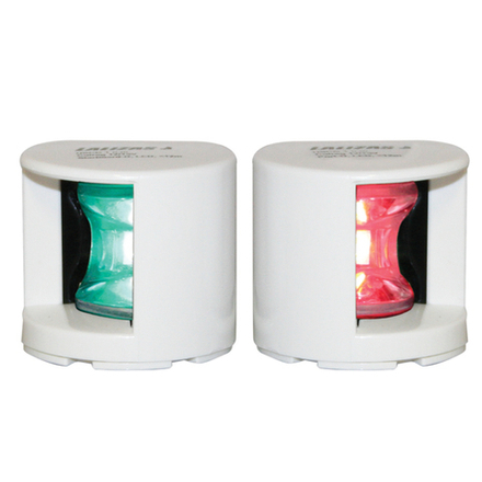 Огни бортовые светодиодные 38х55 мм, белый корпус