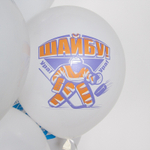 Воздушные шары Волна Веселья с рисунком Хоккей, 25 шт. размер 12" #711530