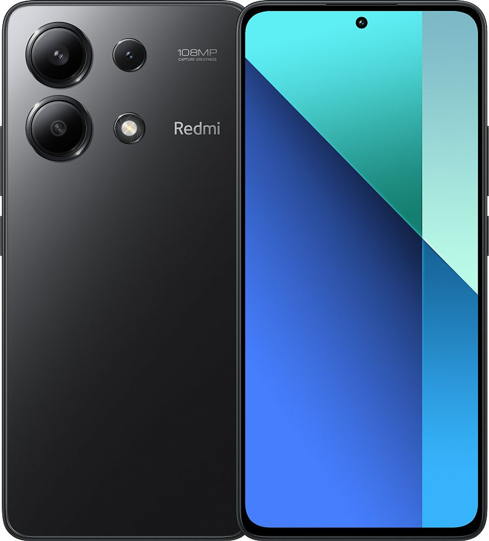 Смартфон Xiaomi Redmi Note 13 128 ГБ черный