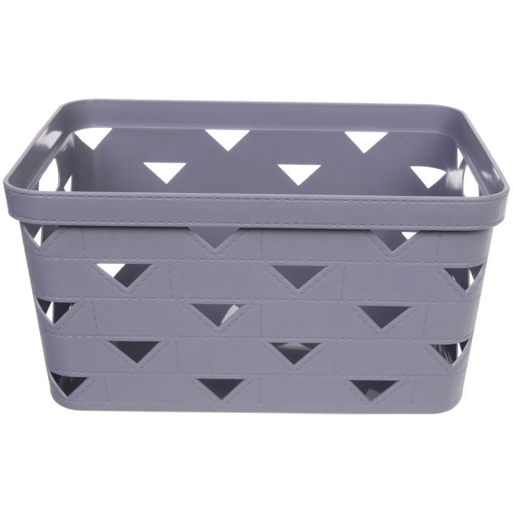 Корзинка для хранения «ЭНИГАРТ», цвет пыльно серый, 34*24.6*17.8см