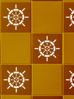 Трафарет для плитки из пластика многоразовый 017