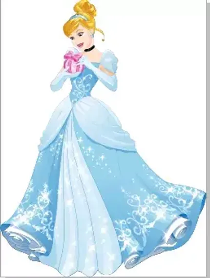 КУ-85-18516 Стеклянный шар Золушка с подарком 85 мм., Коломеев