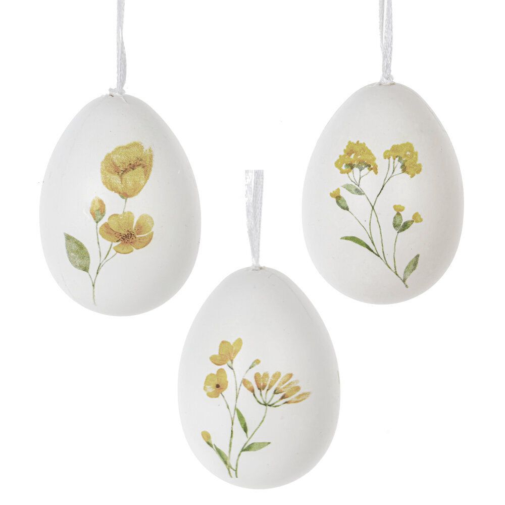 GAEM Набор из 3-х изделий декоративных "Яйцо" (4*6), L18 W5 H18 см