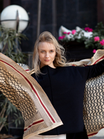 Легкий шарф-платок