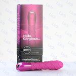 Шикарный розовый вибромассажер Ceres Lace