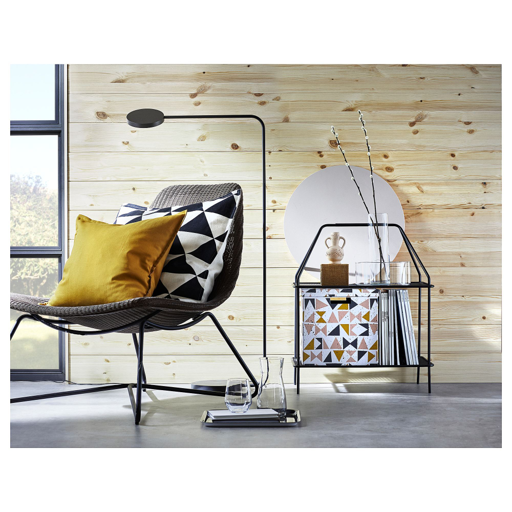 Чехол на подушку IKEA GURLI (ГУРЛИ), Золотистый, 50x50 см