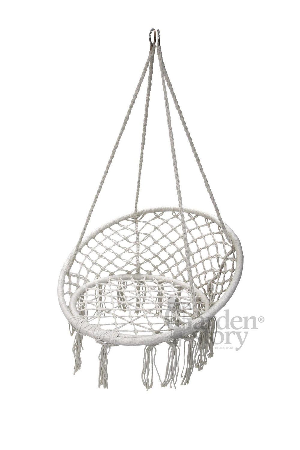 Кресло подвесное Фиби без подушки арт.ZRHC30-A/1 (корзина светло-серая, 1 уп.)