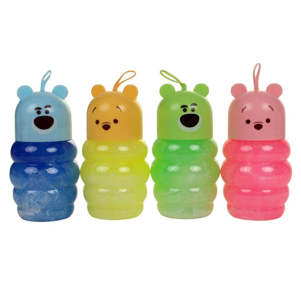 Лизун в банке 240 г мишка, 4 цвета микс, с-30801л