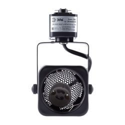 Трековый светильник однофазный ЭРА TR10-GU10 BK под лампу GU10 черный