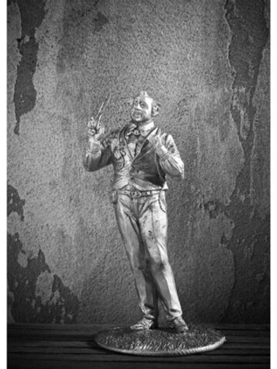 Оловянная фигурка Цирюльник