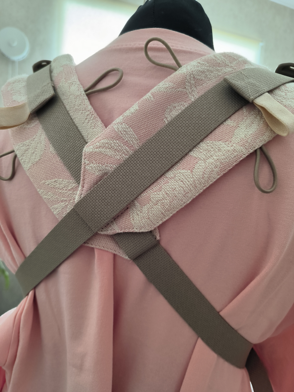 Mokosh wrap  эрго-рюкзак Пиония Я люблю тебя