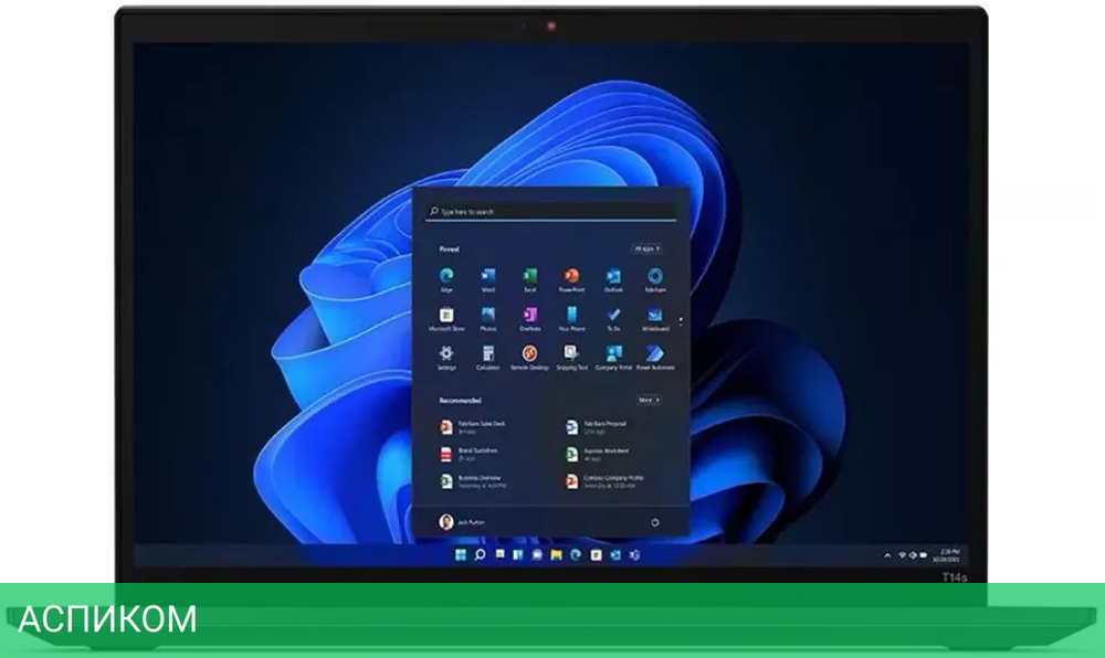 Ноутбук Lenovo ThinkPad T14s Gen 4 AMD 21F9S0JH32