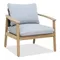Уличное лаунж-кресло Freeport из массива акации