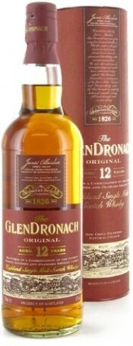 Виски Glendronach Original 12 years Old In Tube, 0.7 л