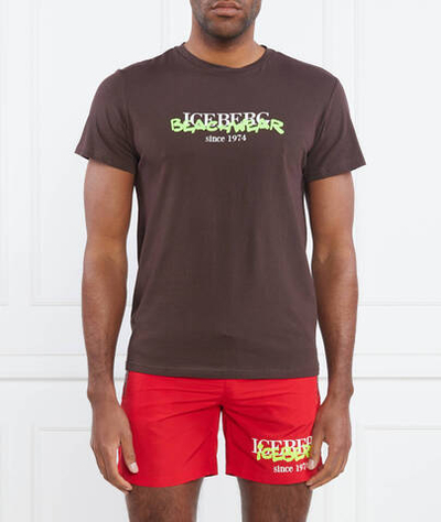 Футболка Iceberg - коричневый(ICE3MTS01)