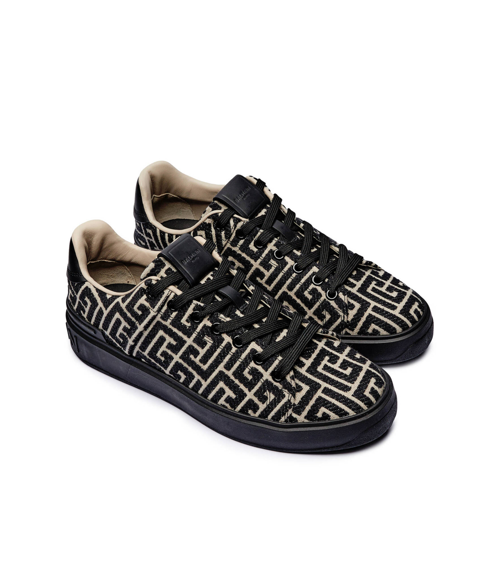 Кроссовки Balmain - бежевый(DM1VI288 TJCM)