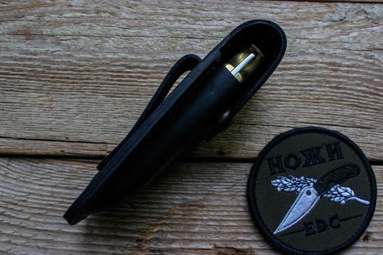 Складной нож Автоматический BUCK 0112BRSA 112 Auto Knife c клинком из стали 420HC, рукоять дерево (Эбен)