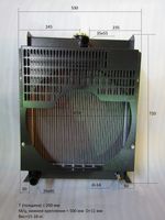 Радиатор охлаждения TDL 17-32 3L/Radiator