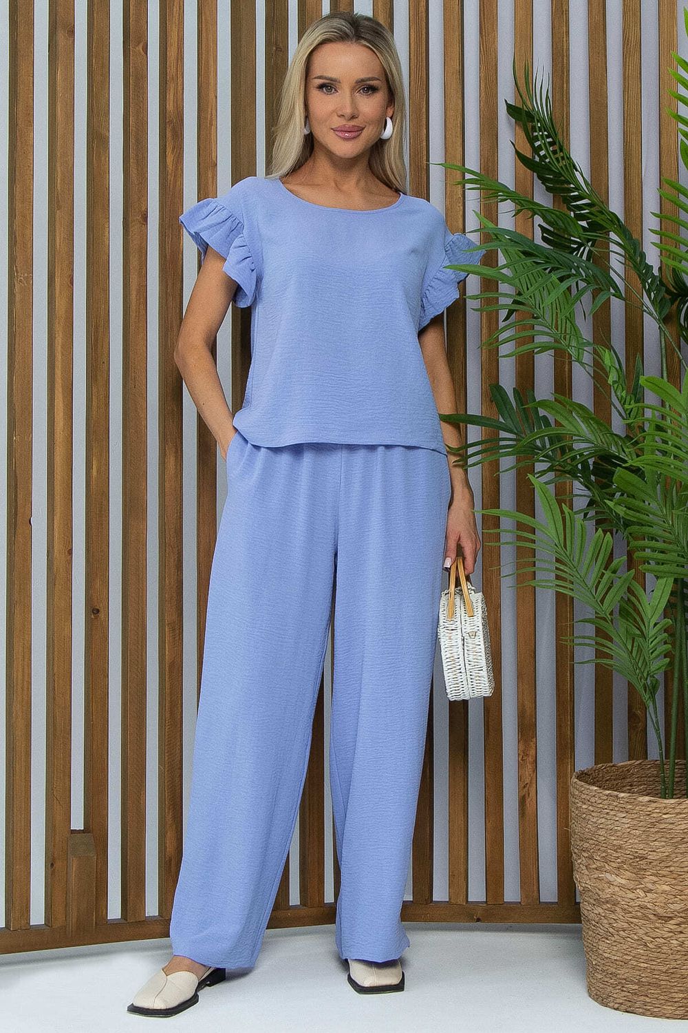 Костюм Городской шик (голубой) К13155-21М LT Collection